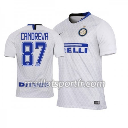 Maillot de Foot Inter Milan Antonio Candreva 87 Extérieur 2018/19